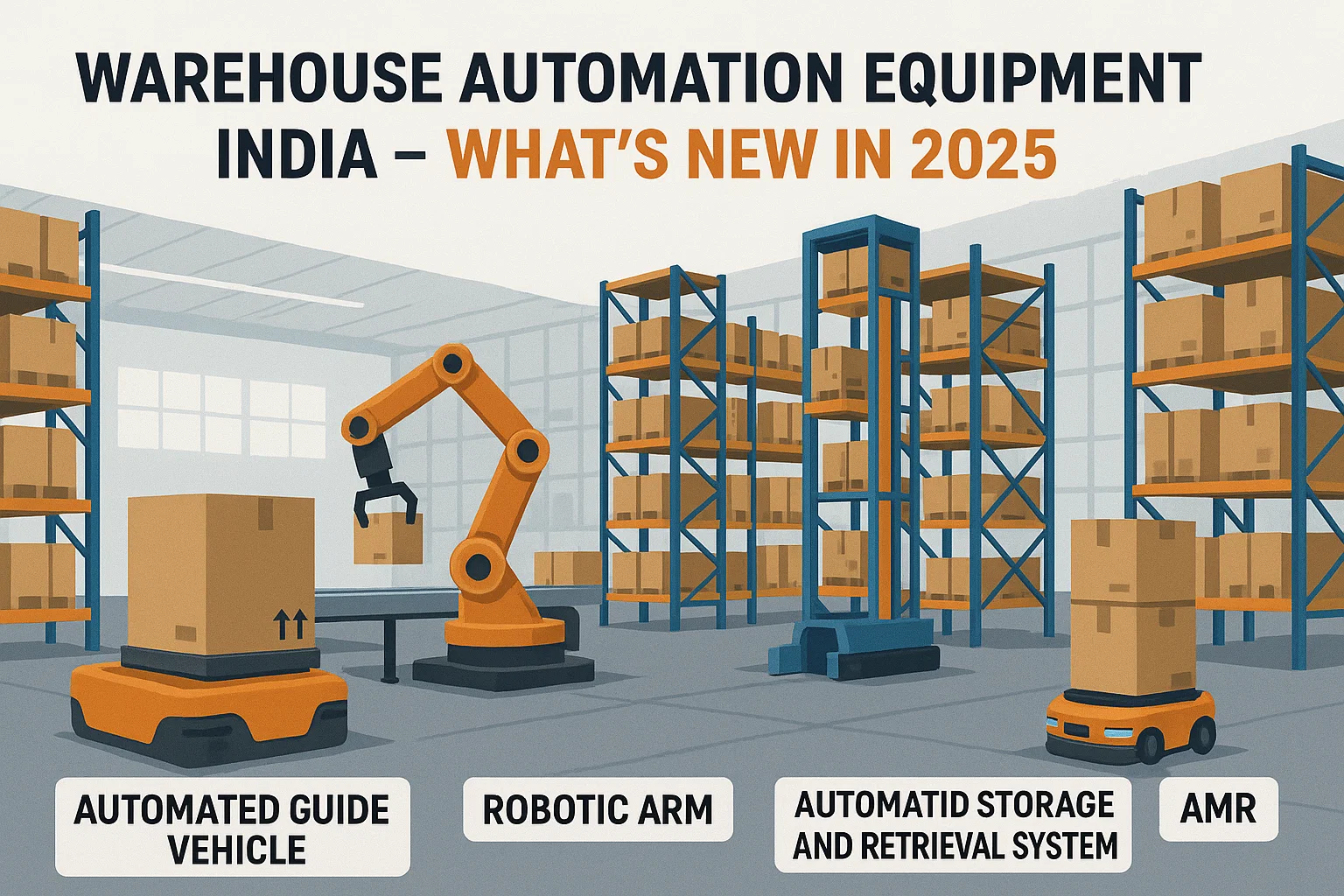Warehouse Automation Equipment India – What’s New in 2025