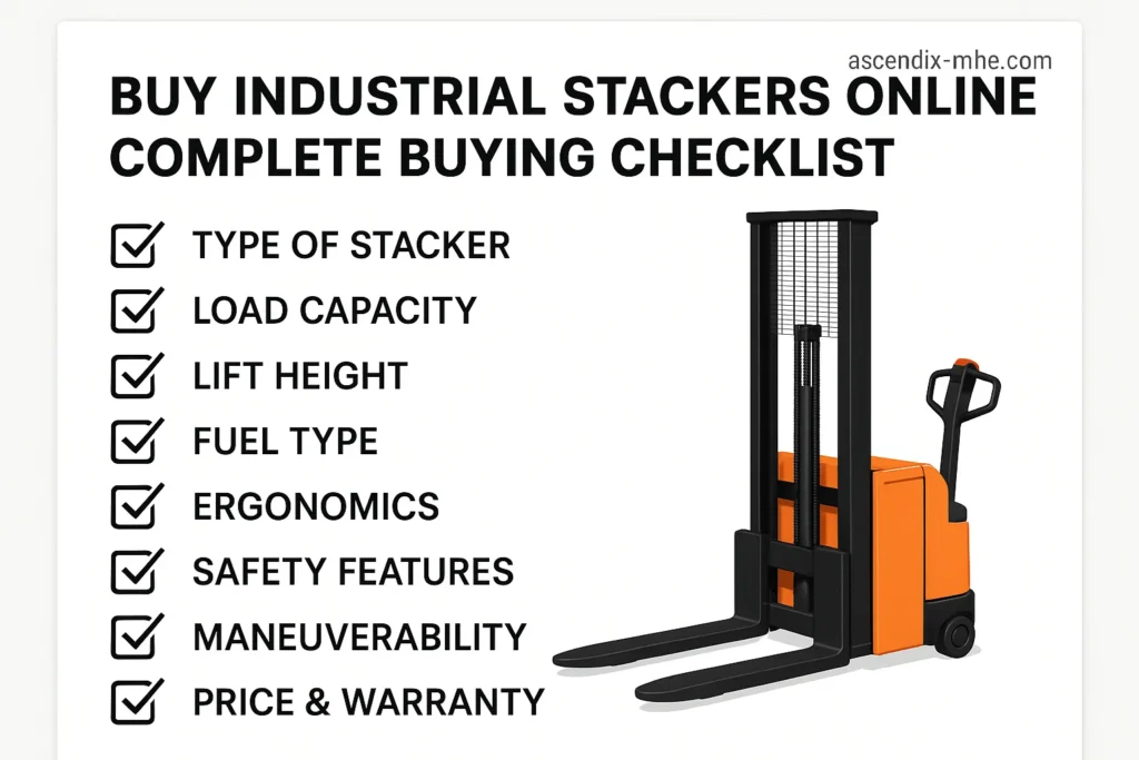 Buy industrial stackers online